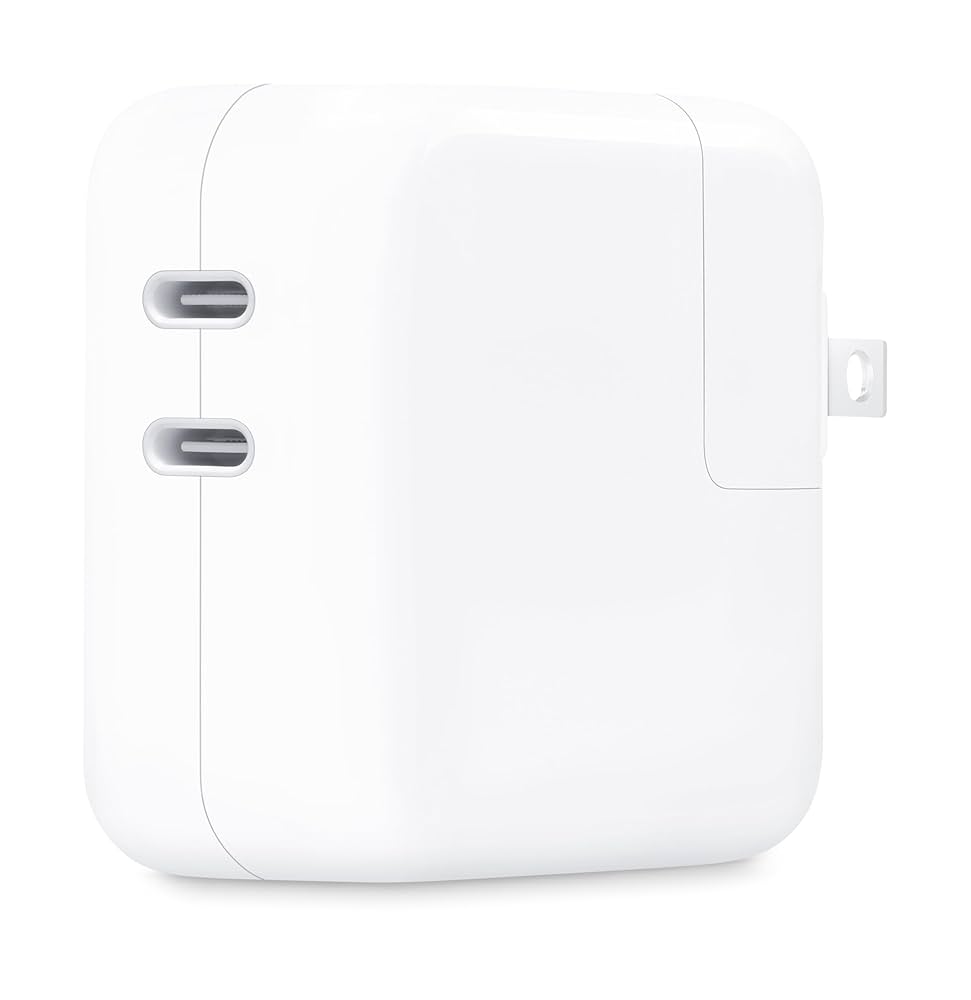 Apple - 【たりく】 Apple 35W Dual USB-C Power Adapter for Multiple Devices